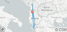 Het beste van Albanië - 5 dagen van Tirana naar Berat UNESCO, Ksamil strand, Kruja kasteel, Shala rivier, Bovilla meer & Gjirokastra - 7 bestemmingen