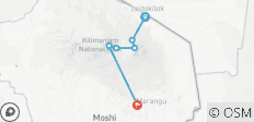 Kilimanjaro ascensión ruta rongai 6 días - 6 destinos