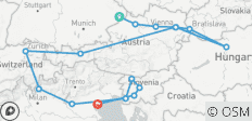 Croisière et train : Grandes Alpes et Danube enchanteur (2026) (de Passau à Venise, 2026) - 16 destinations