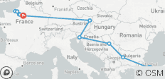 Croisière et rail : Istanbul à Paris (2026) (Istanbul à Paris, 2026) - 14 destinations