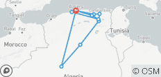 Algérie - Voyage complet dans les sites du patrimoine mondial de l\'UNESCO et dans le désert - 11 destinations