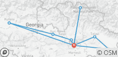 Excursión familiar personalizada de 8 días por Georgia, con salidas diarias (Guía y coche privados) - 11 destinos