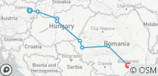 Viaje de 7 días explorando Europa Central y Oriental - de Viena a Bucarest - Viaje en grupo reducido - 8 destinos