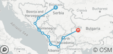 Best of Balkans from Belgrade(4 Star Hotels) - 10 destinations