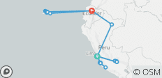 De l\'empire Inca à l\'Amazonie péruvienne avec la croisière Nazca Lines et; Galápagos - 24 destinations