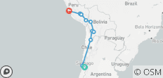 15 Dagen Chili, Bolivia & Peru: Ontdek de hoogtepunten - 12 bestemmingen