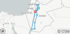 Wunderbares von Jordanien: 8 Tage Kulturerbe- und Wüstenexkursion - 10 Destinationen