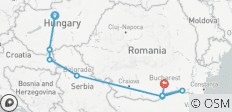 Europe de l\'Est et Balkans dévoilés 2026|2027 - 9 jours (from Budapest to Bucarest) - 8 destinations