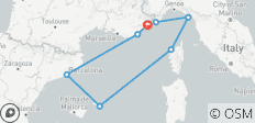 Les joyaux de la Méditerranée - 8 destinations