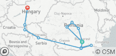 Europa Oriental y Balcanes al Descubierto con Transilvania y Budapest 2026|2027 - 15 Días (from Bucarest to Budapest) - 12 destinos