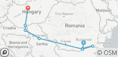 Europe de l\'Est et Balkans dévoilés & Budapest 2026|2027 - 11 jours (from Bucarest to Budapest) - 8 destinations