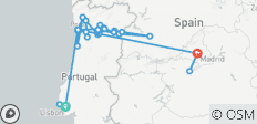 Inoubliable Douro avec Lisbonne et Madrid - 31 destinations