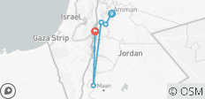 Jordanien: 4 Tage Kulturerbe- und Heilungsreise Amman, Petra & Totes Meer) - 5 Destinationen