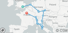Descubrimiento de Europa (Clásico, Verano, Inicio Londres, Fin París, 18 Días) - 19 destinos