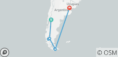 Argentina - Bariloche, Calafate, Ushuaia y Buenos Aires - 9 días - 8 destinos