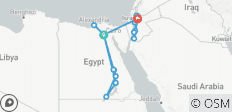 Points forts de l\'Égypte et de la Jordanie en petit groupe - 22 destinations