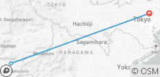 Viaje de 5 días por Japón - 3 destinos