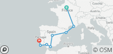 Europa Railroad: Savoir Vivre & Iberian Wonders - 8 destinations