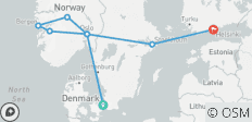 Scandinavia & Beyond: Capital Vibes meet Norway Roadtrip - 8 Destinationen