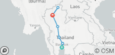 Bangkok to Ayutthaya & North Thailand - 8 days - 7 destinations