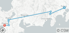 7 jours - Route de l\'or du Japon : Voyage en petit groupe à un prix abordable - 7 destinations