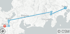 7 jours - Route de l\'or du Japon : Voyage en petit groupe à un prix abordable - 7 destinations