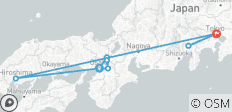 9 Días de Viaje Cultural en Profundidad por Japón en Grupo Pequeño (Habitaciones de Hotel de 4 Estrellas) - 9 destinos