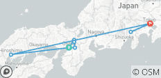 9 jours - Circuit culturel approfondi du Japon en petit groupe (chambres d\'hôtel 4 étoiles) - 9 destinations