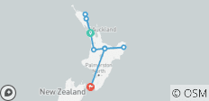 Northern Explorer Auckland - Wellington (2026) - 9 destinations