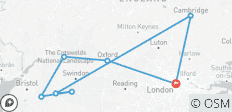 Oxford, Cotswolds, Bath, Avebury & Cambridge - 5-Day (Small-Group) - 8 destinations