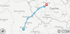 Múnich - Praga en bici | Baviera y Bohemia | E-Bike tour | salidas programadas - 8 destinos