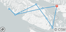 Aventure sur l\'île de Vancouver - 5 jours - 9 destinations