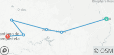 Camino de Santiago vanuit Lugo - 7 dagen - 6 bestemmingen