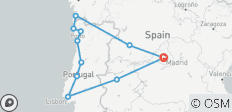 Kastilien & Portugal Explorer - 7 Tage - 11 Destinationen