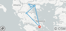 5 jours en Grèce du Nord avec Météores, Delphes, Vergina et Thessalonique - 7 destinations
