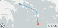7 días Atenas-Mykonos-Santorini - 3 destinos