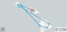 Best of Hawaii (Intra Trip Air Hawaii 2 Flights, Premium Cruise) - 11 destinations