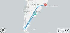Argentina Patagonia & Brazil - 6 destinations