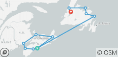 Este de Canadá: Lo mejor de las Maritimes y Terranova - 12 destinos