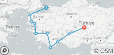Cappadocia - 15 Days Adventure Tour - 11 destinations