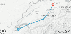 La Suisse en 9 jours (Genève, Zurich, Montreux, Interlaken et Lucerne) - 5 destinations