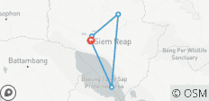 Circuit classique à Siem Reap 5 jours - 5 destinations