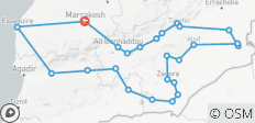 Viaje Privado de 7 Días por el Desierto y la Costa Atlántica de Marruecos - 25 destinos