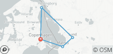 6 dagen in Kopenhagen: Dagtochten naar Helsingør, Lund & Malmö en Hop-On Hop-Off Sightseeing - 5 bestemmingen