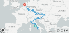 Ikonisches Italien mit prächtigem Europa Rom → Amsterdam (2027) - 30 destinations