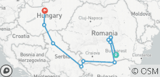 Balkan Juwelen mit Bukarest und Transsylvanien Bukarest bis Budapest - 11 destinations
