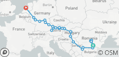 Grote reis door Europa met Transsylvanië Boekarest → Amsterdam (2027) - 25 bestemmingen