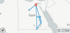 « Éveil du Nil sacré et activation de la pleine lune dans le désert blanc » / Un voyage d'alchimie de l'âme avec surclassement gratuit à bord d'une luxueuse croisière sur le Nil à bord d'une dahabyiah