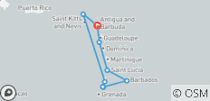 L\'enchantement des Caraïbes : aller-retour à Antigua - 9 destinations
