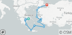 Odisea del Egeo: De Atenas a Estambul 2027 - 21 destinos